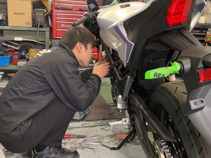 【三鷹】バイク好き必見！資格取得制度あり！整備士／メカニック